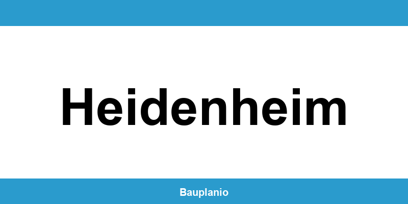 Bauamt Heidenheim – Telefonnummer und Öffnungszeiten