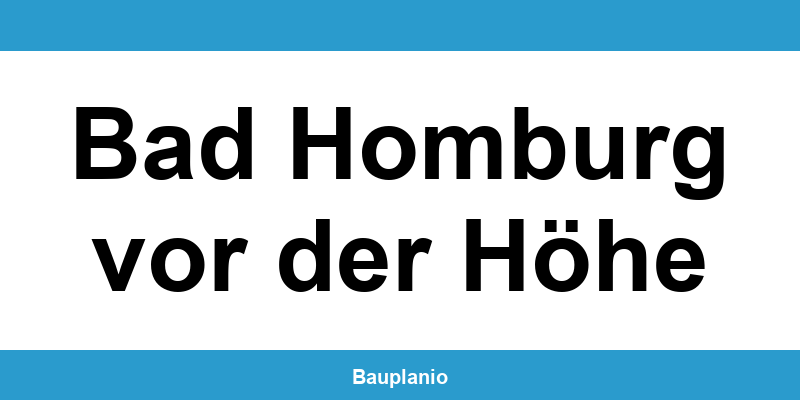 Bauamt Bad Homburg vor der Höhe – Telefonnummer und Öffnungszeiten